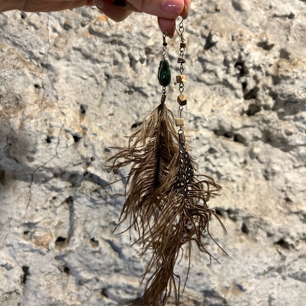 Feather Earrings